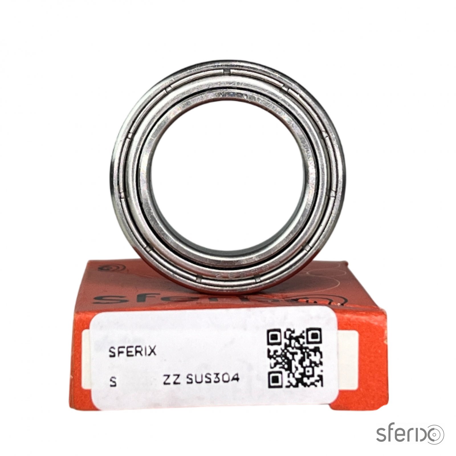 Радиальный однорядный подшипник S61801 ZZ SUS304 SFERIX - Сферикс - фото -  2